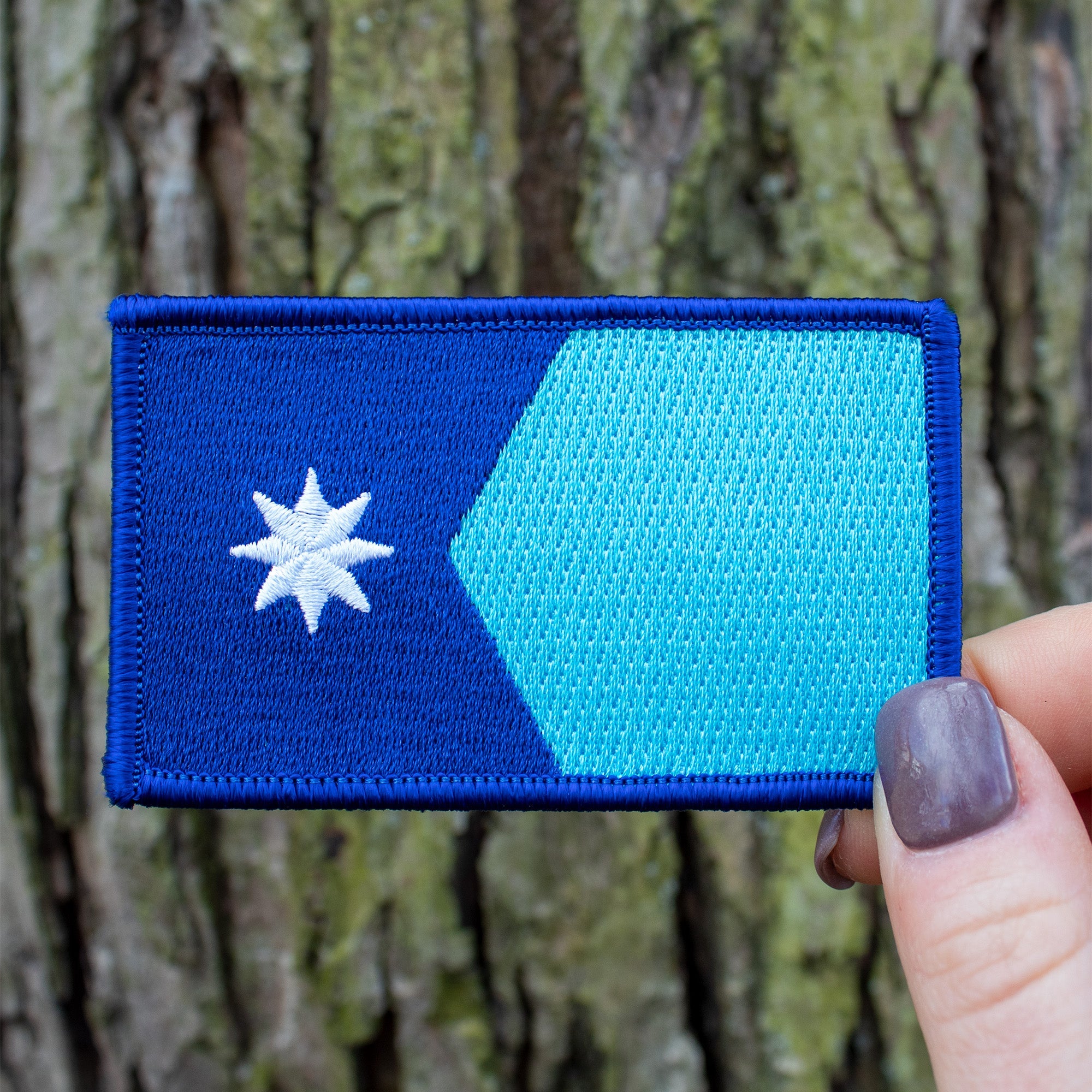 Disc Golf Patches | Minnesota State Flag - Jersey Discs