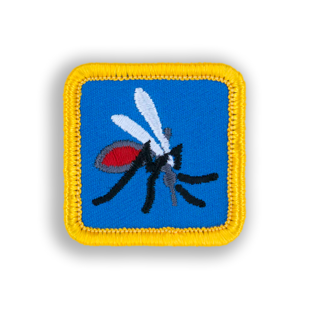 Disc Golf Patches | Mosquito Magnet Bogey Badge - Jersey Discs