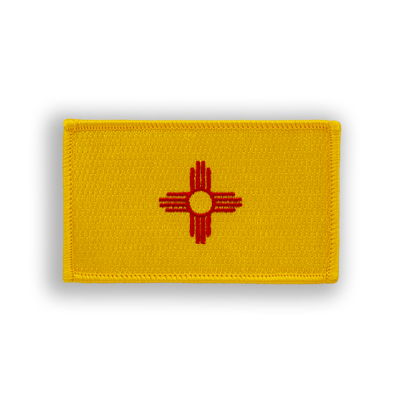 Disc Golf Patches | New Mexico State Flag - Jersey Discs