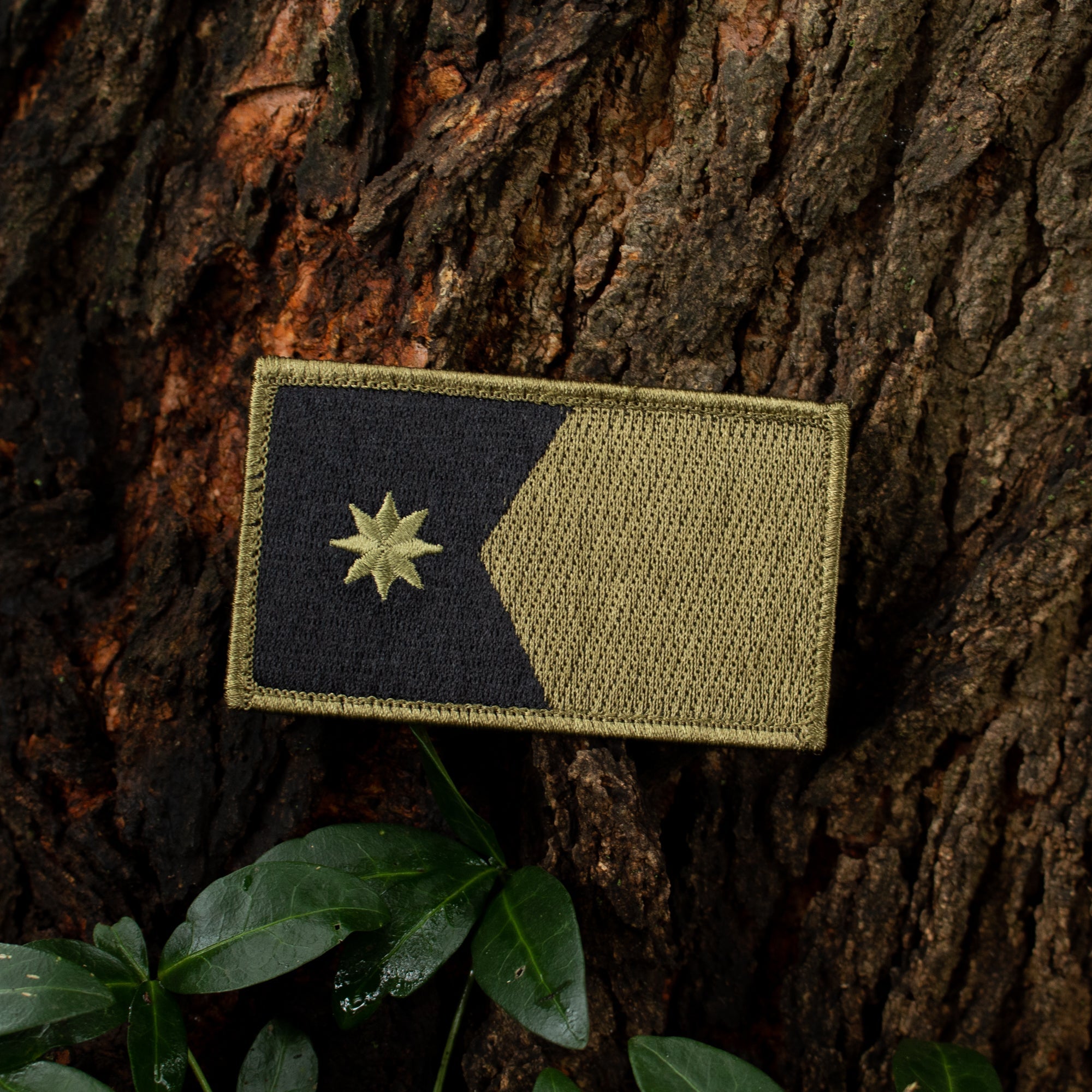 Disc Golf Patches | OD Green Subdued Minnesota State Flag - Jersey Discs