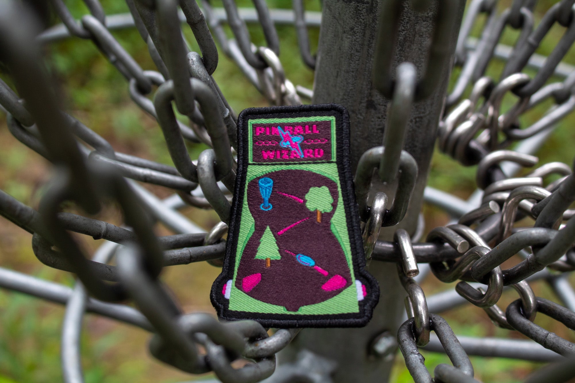 Disc Golf Patches | Pinball Wizard - Jersey Discs