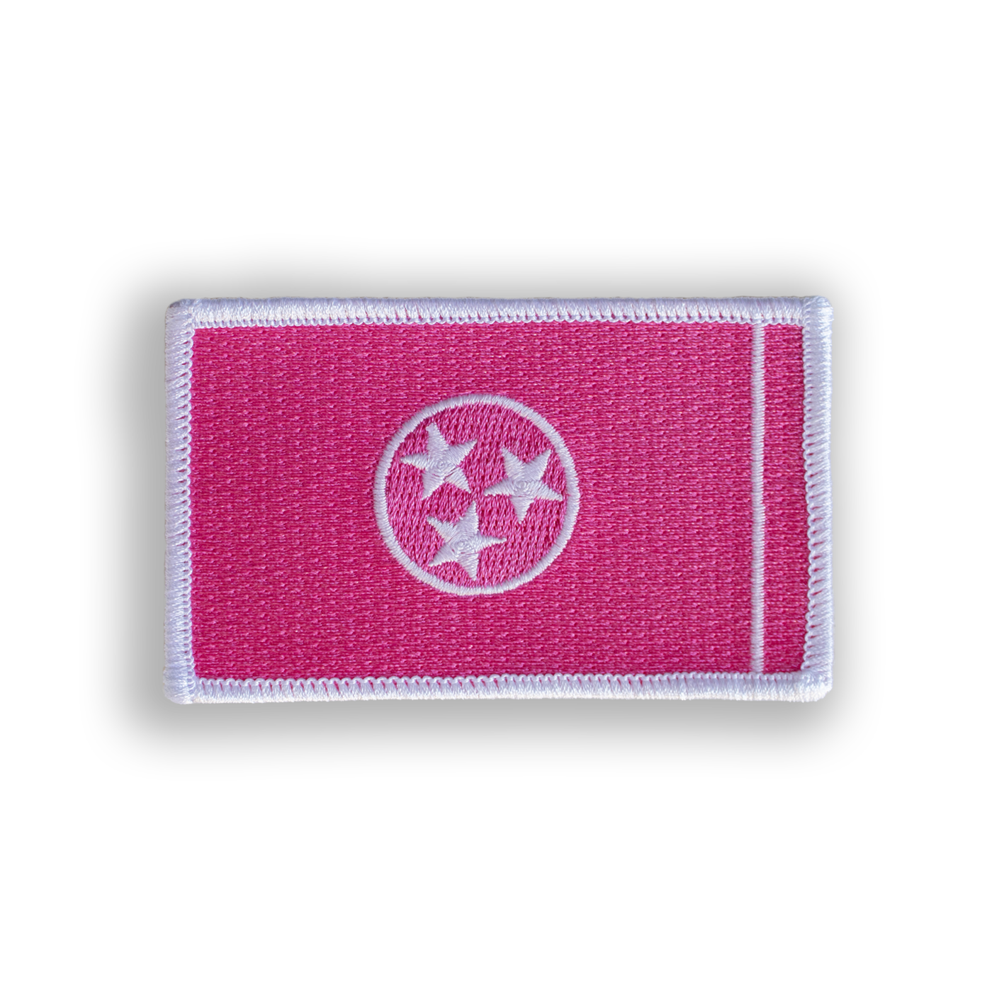 Disc Golf Patches | Pink Tennessee State Flag - Jersey Discs