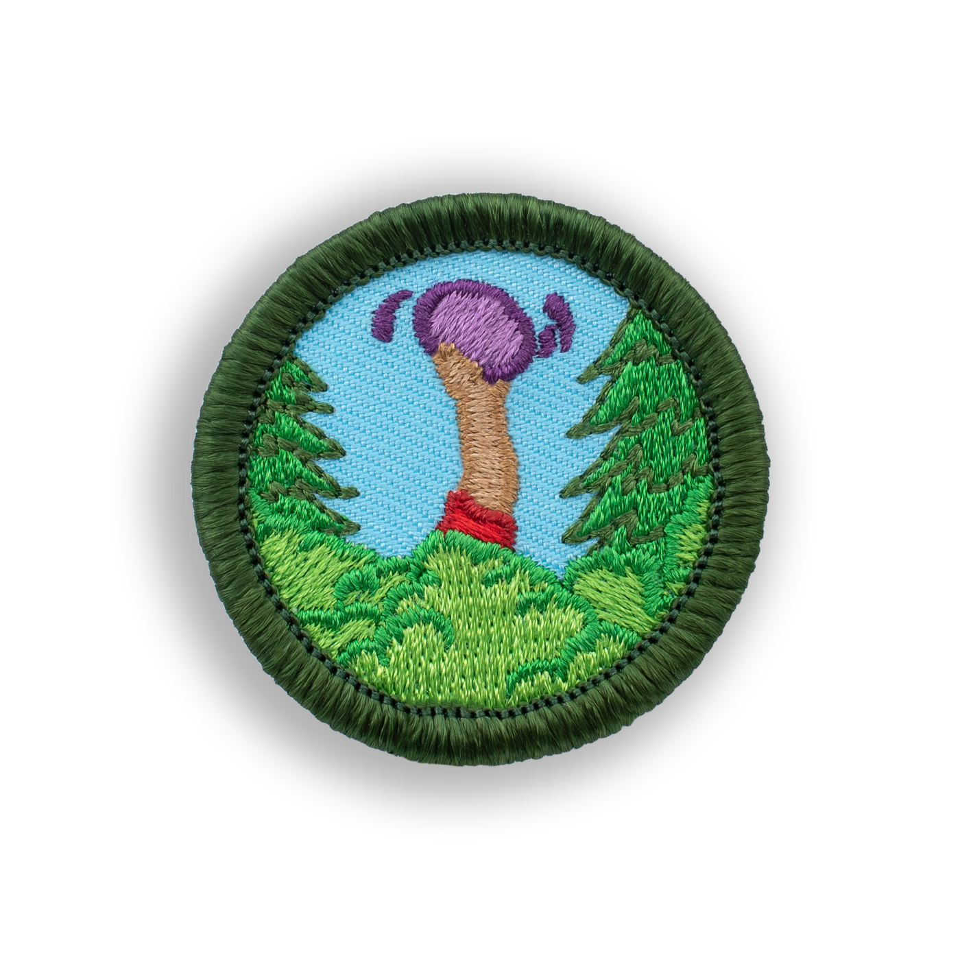 Disc Golf Patches | Shrub Diver Bogey Badge - Jersey Discs