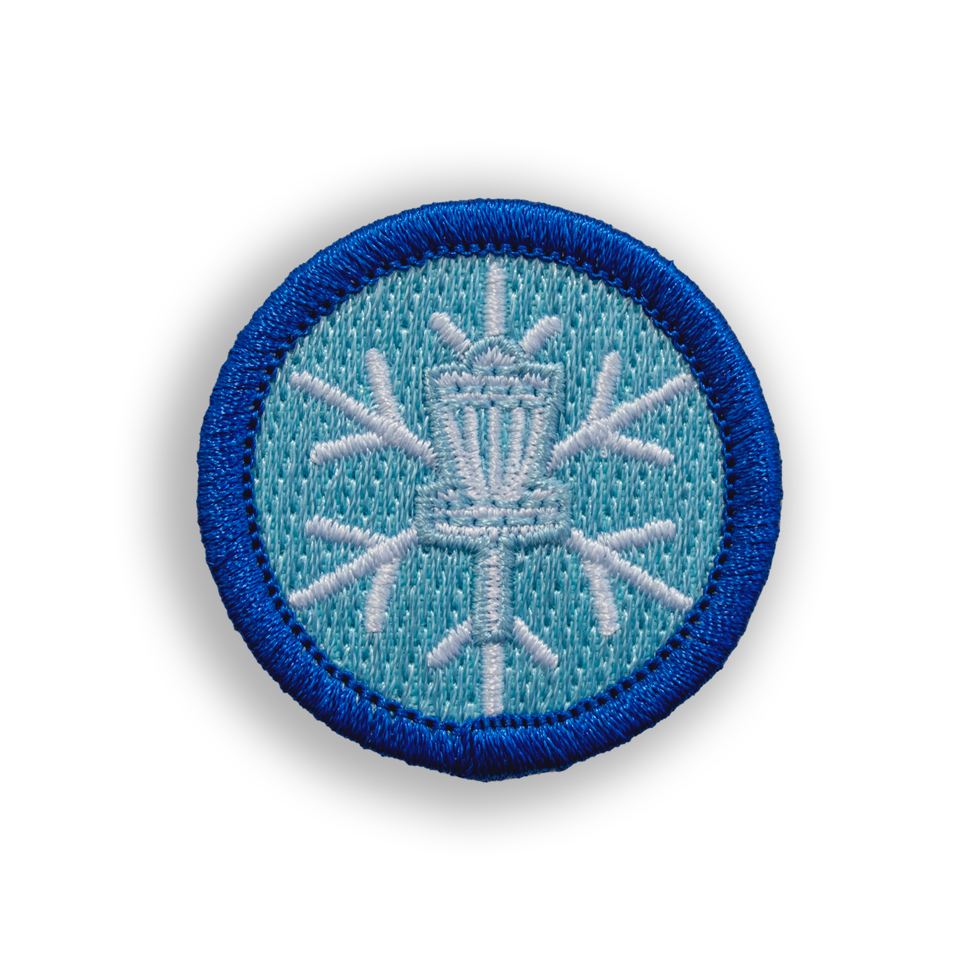 Disc Golf Patches | Snow Day Bogey Badge - Jersey Discs