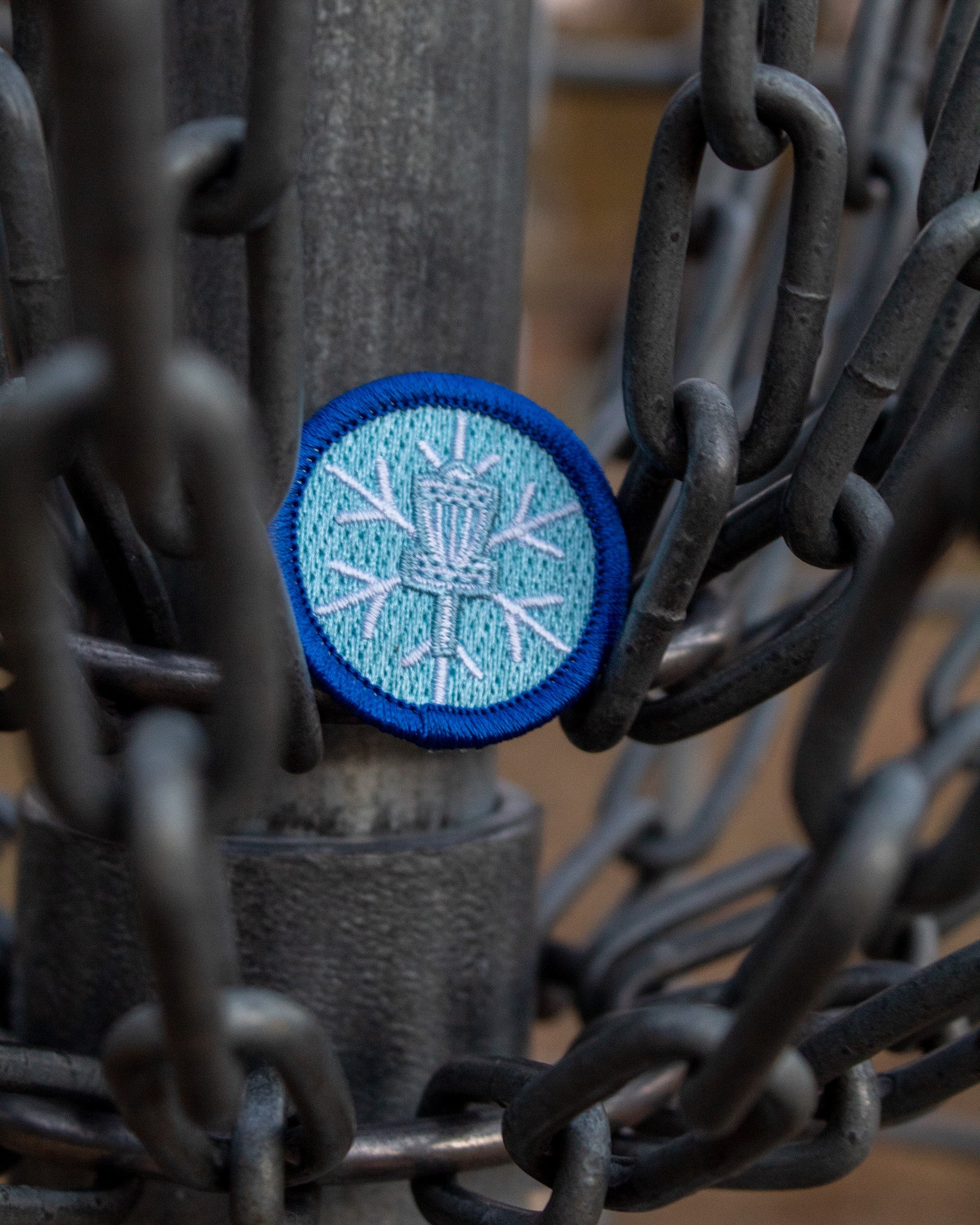 Disc Golf Patches | Snow Day Bogey Badge - Jersey Discs