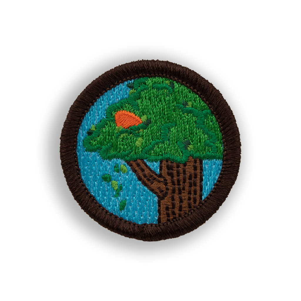 Disc Golf Patches | Stuck in a Tree Bogey Badge - Jersey Discs