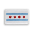 Disc Golf Patches | Chicago Flag - Jersey Discs