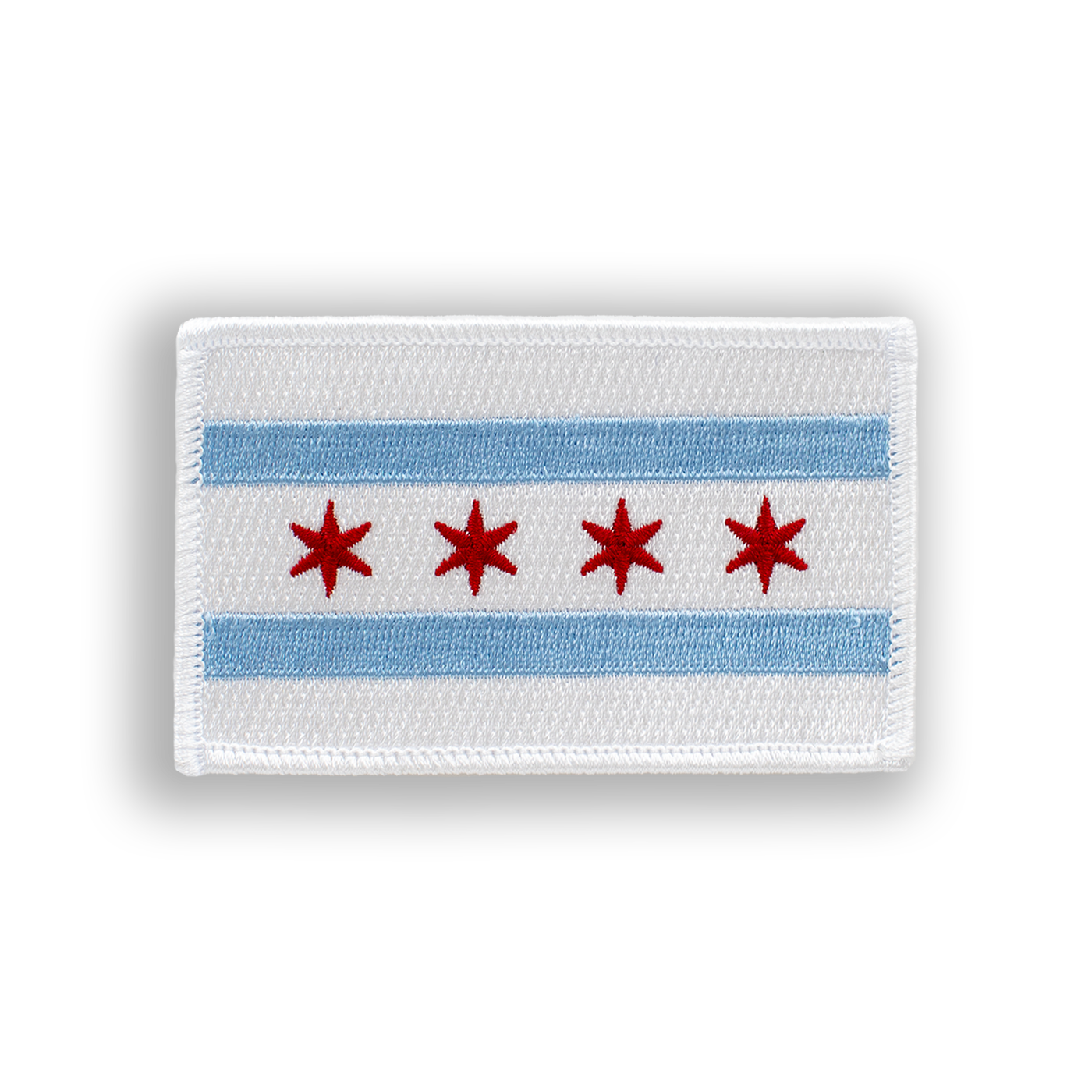 Disc Golf Patches | Chicago Flag - Jersey Discs
