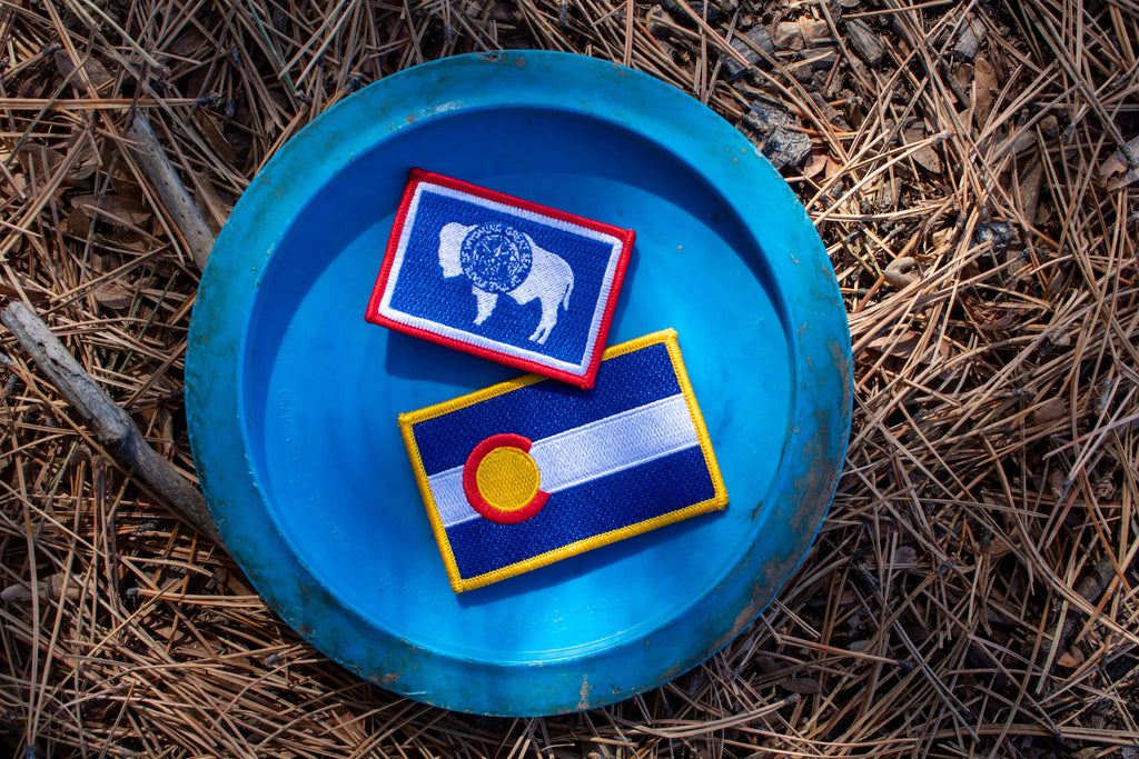 Disc Golf Patches | Colorado State Flag - Jersey Discs