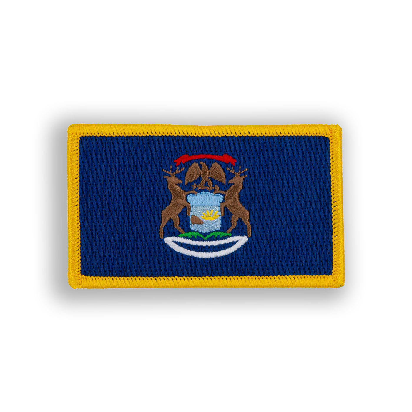 Disc Golf Patches | Michigan State Flag - Jersey Discs