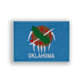 Disc Golf Patches | Oklahoma State Flag - Jersey Discs