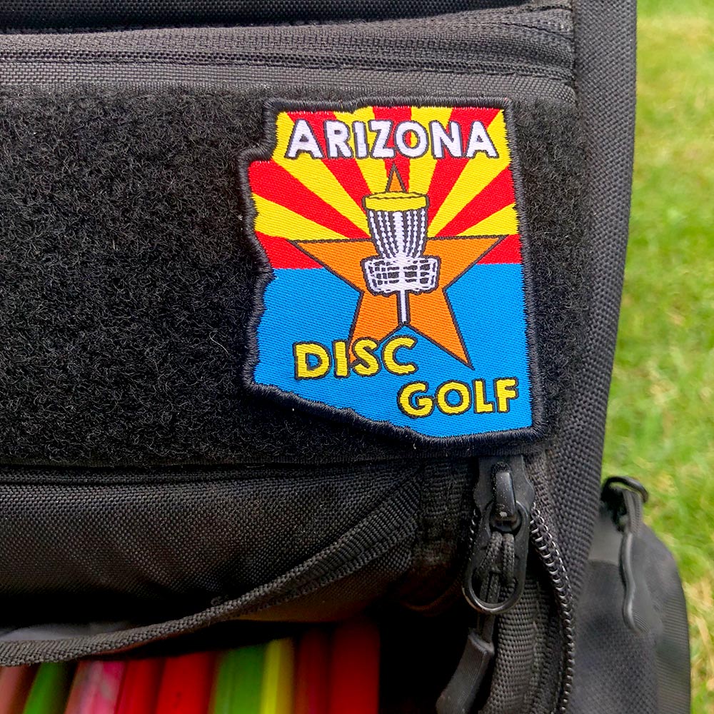 Disc Golf Pins | Arizona Disc Golf Patch - Jersey Discs
