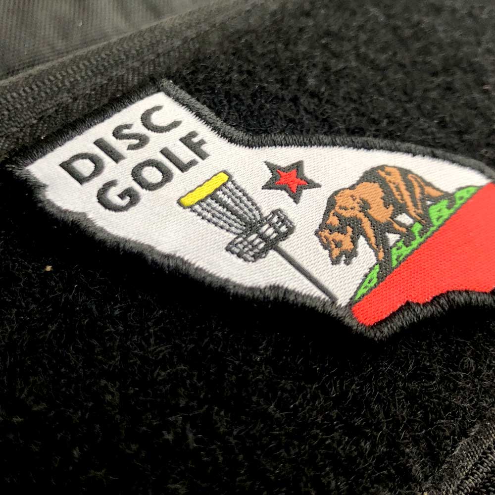 Disc Golf Pins | California Disc Golf Patches™ - Jersey Discs