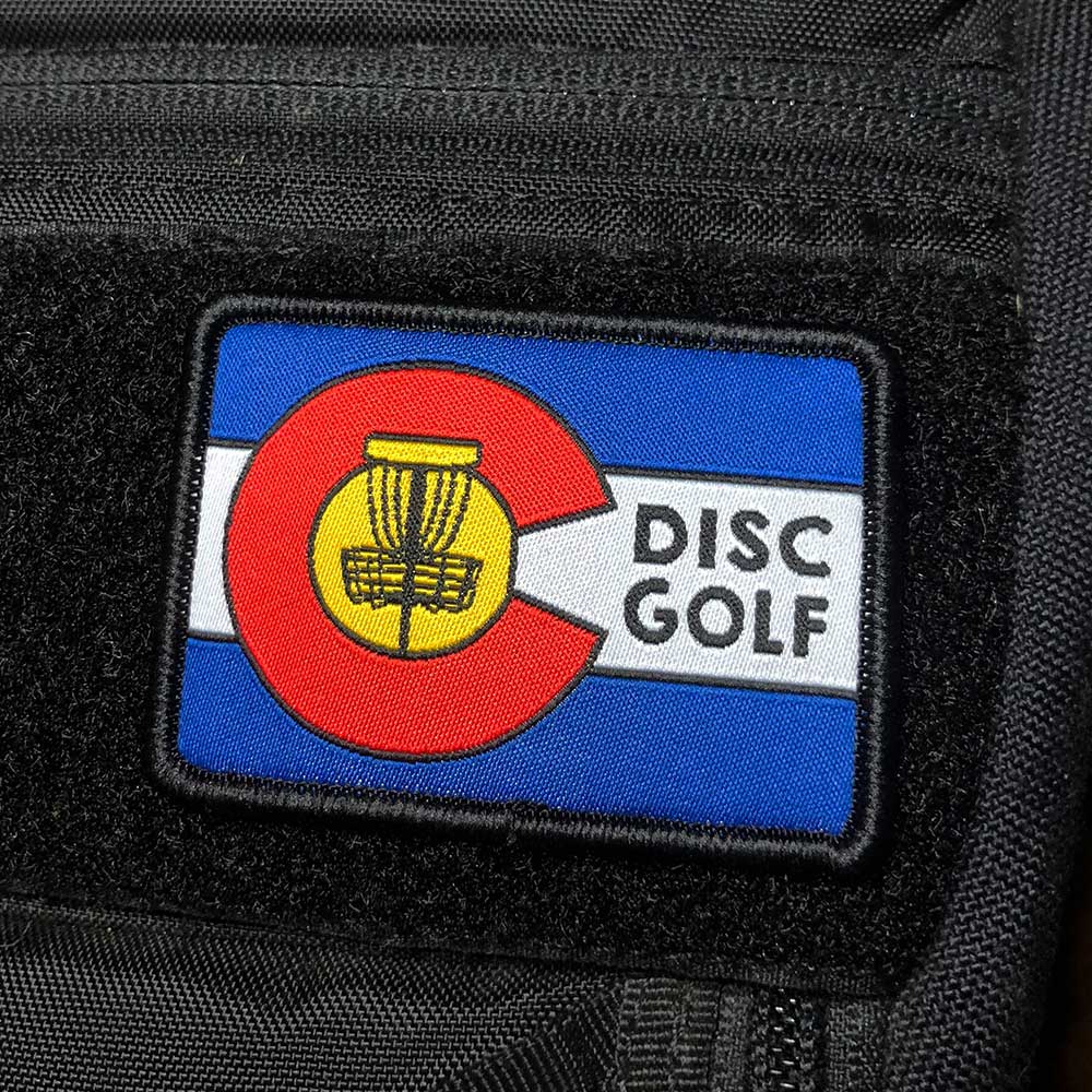 Disc Golf Pins | Colorado Disc Golf Patch - Jersey Discs