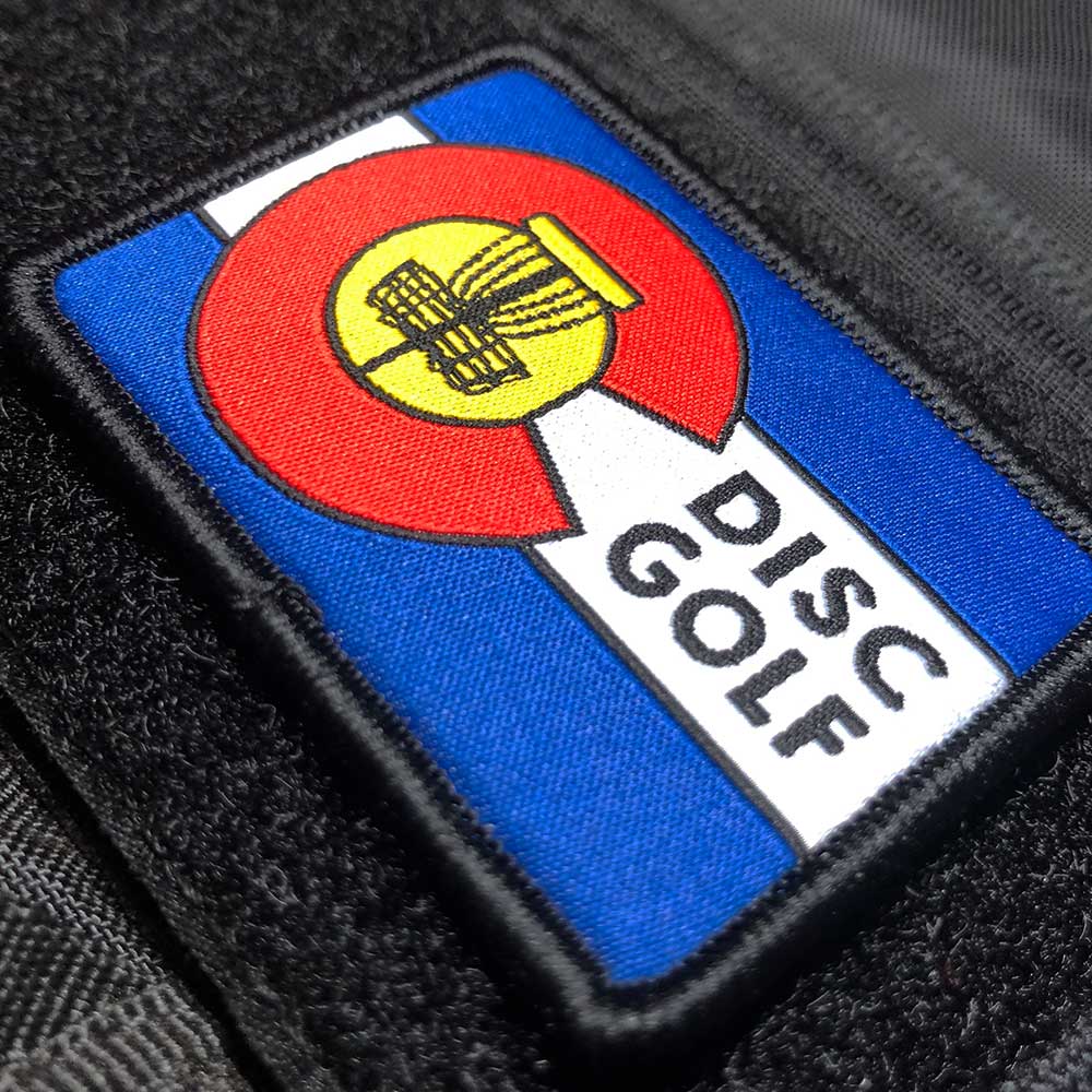 Disc Golf Pins | Colorado Disc Golf Patch - Jersey Discs