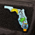 Disc Golf Pins | Florida Disc Golf Patch - Perfect Disc Golf Gift - Jersey Discs