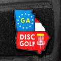 Disc Golf Pins | Georgia Disc Golf Patch - Perfect Disc Golf Gift - Jersey Discs