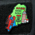 Disc Golf Pins | Maine Disc Golf Patch - Perfect Disc Golf Gift - Jersey Discs