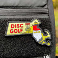 Disc Golf Pins | Massachusetts Disc Golf Patch - Jersey Discs