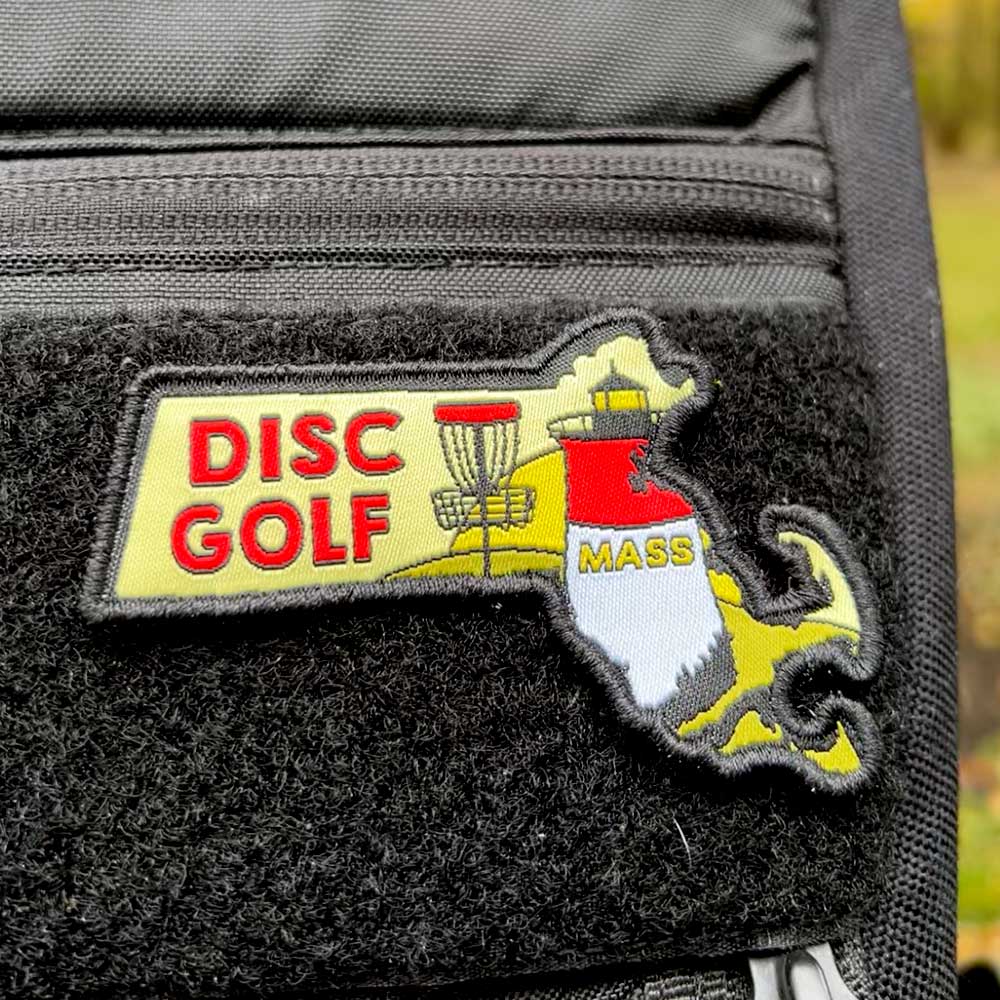 Disc Golf Pins | Massachusetts Disc Golf Patch - Jersey Discs