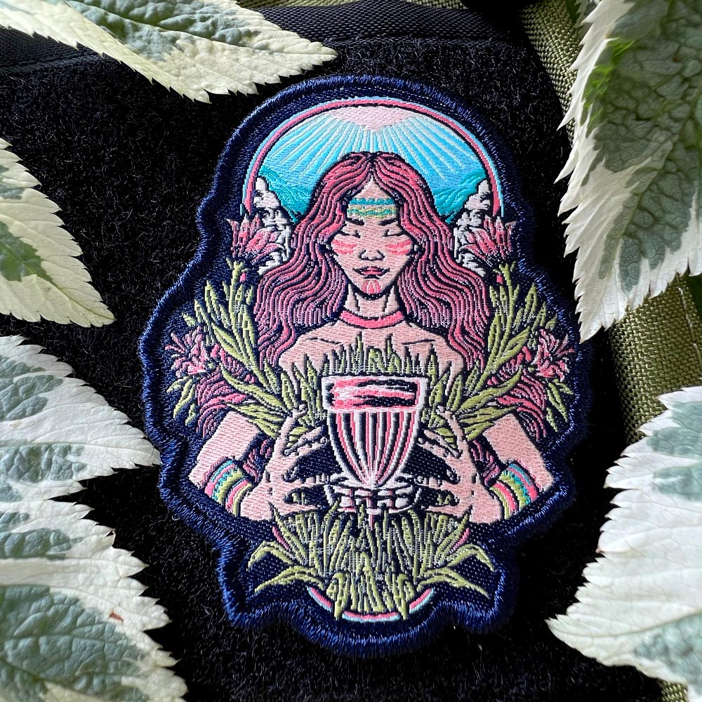 Disc Golf Pins | Mother Disc Golf DG Patches™ - Jersey Discs