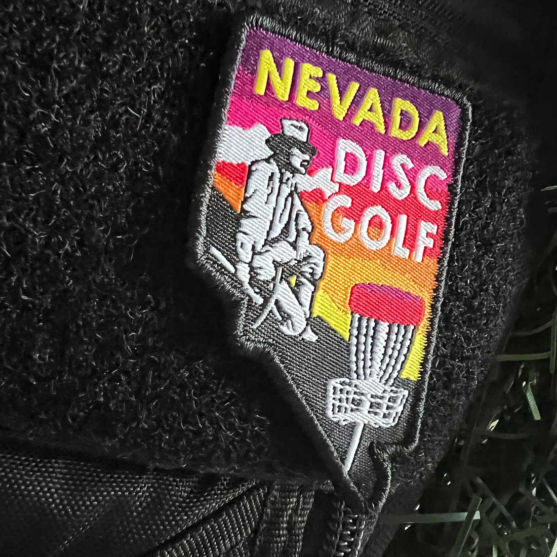 Disc Golf Pins | Nevada Disc Golf Patch - Jersey Discs