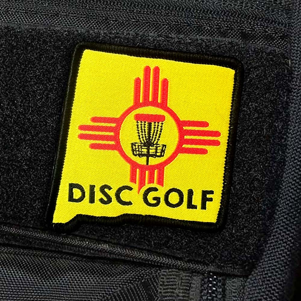 Disc Golf Pins | New Mexico Disc Golf Patch - Jersey Discs