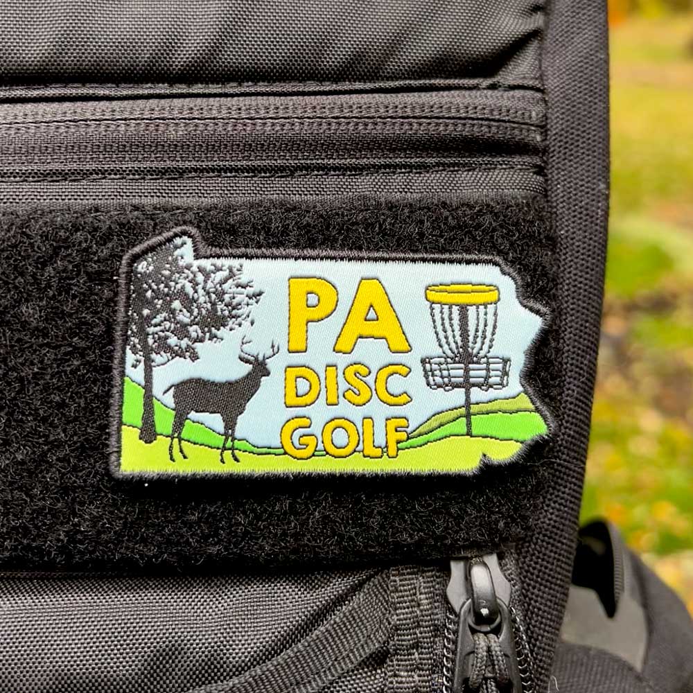 Disc Golf Pins | Pennsylvania Disc Golf Patch - Jersey Discs