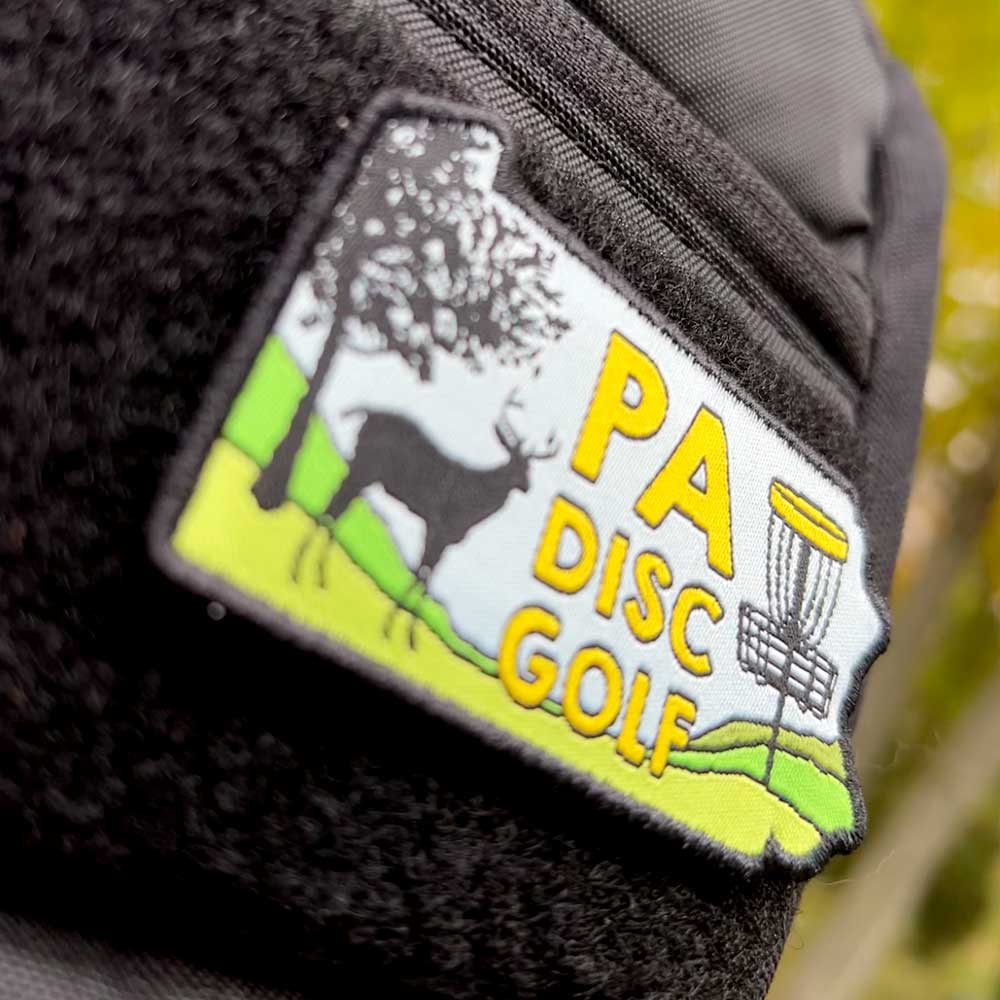 Disc Golf Pins | Pennsylvania Disc Golf Patch - Jersey Discs