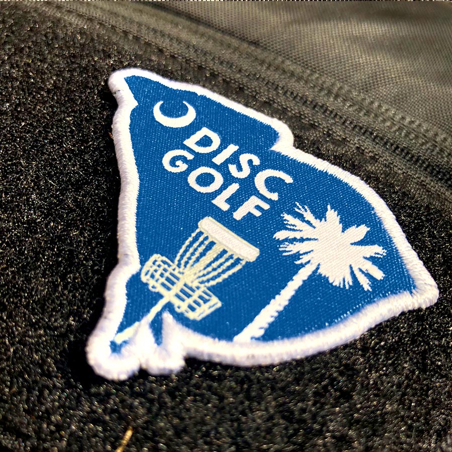 Disc Golf Pins | South Carolina Disc Golf Patch - Jersey Discs