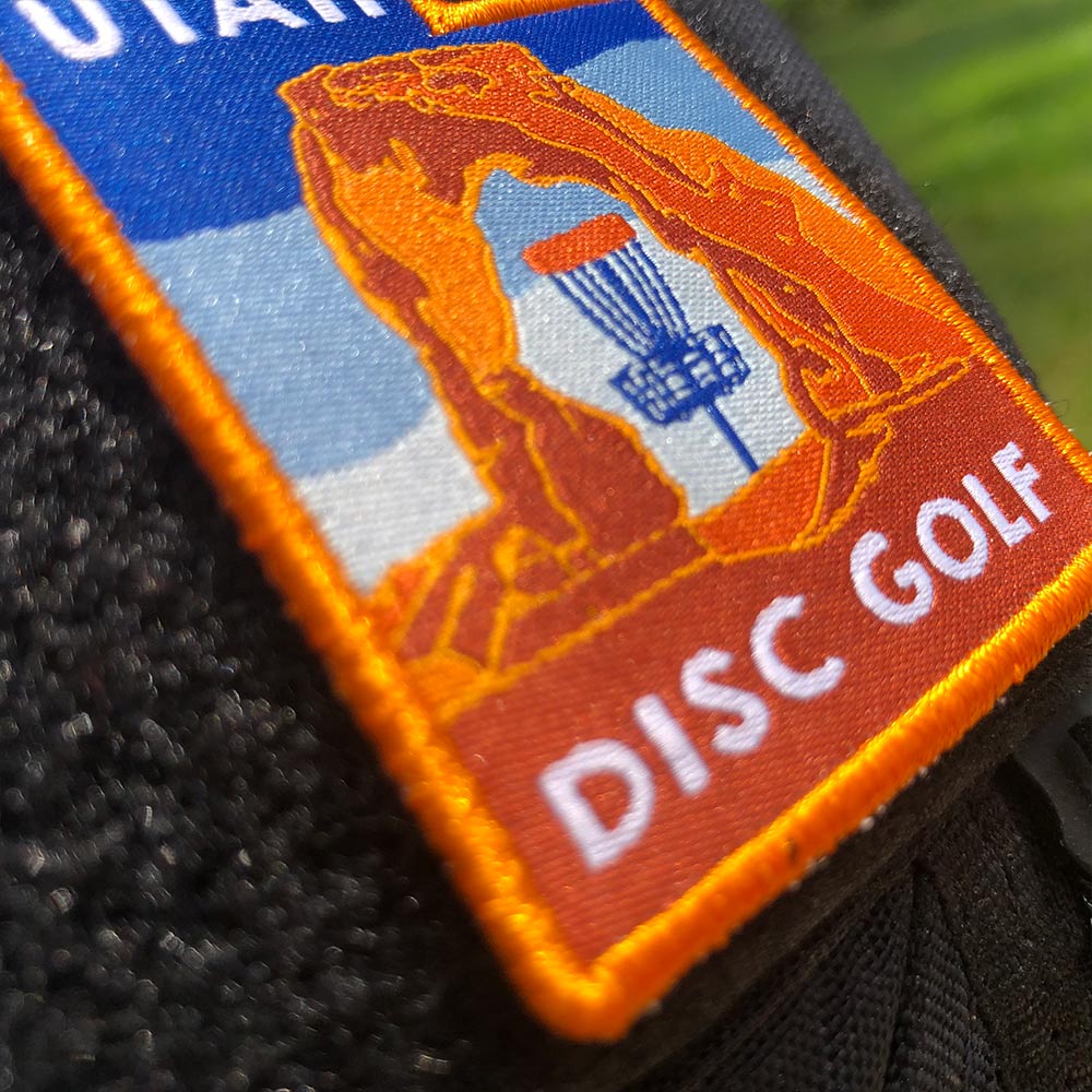 Disc Golf Pins | Utah Disc Golf Patch™ - Jersey Discs