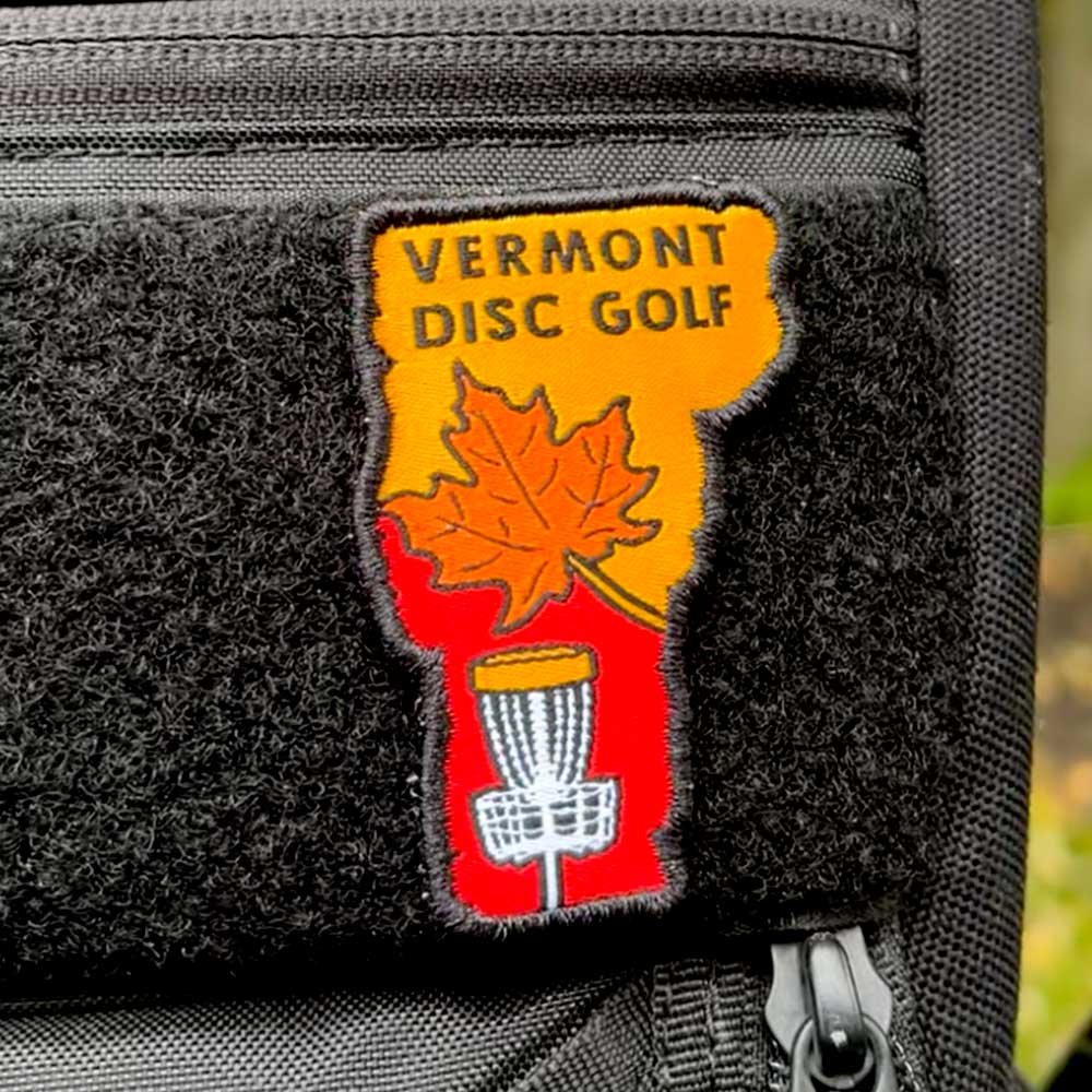Disc Golf Pins | Vermont Disc Golf Patch - Jersey Discs