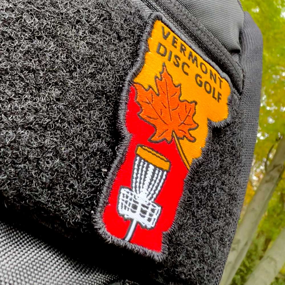 Disc Golf Pins | Vermont Disc Golf Patch - Jersey Discs
