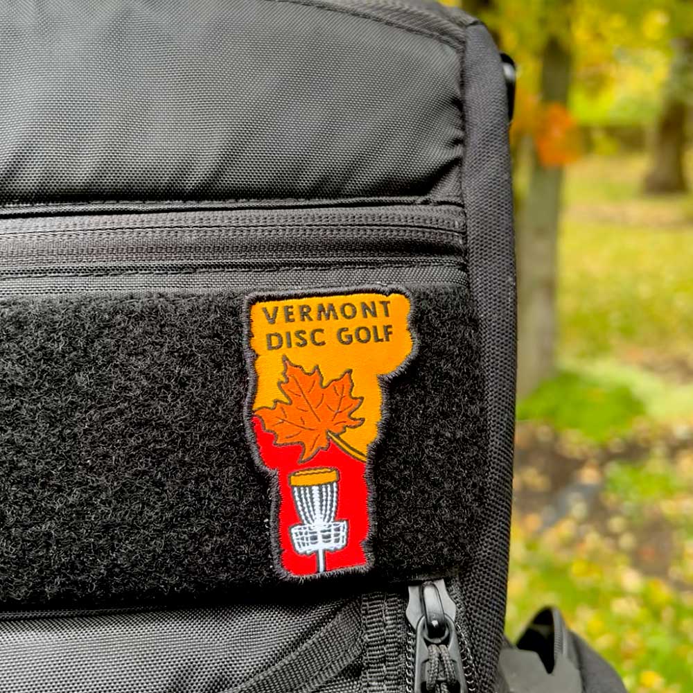 Disc Golf Pins | Vermont Disc Golf Patch - Jersey Discs