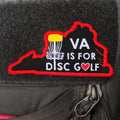 Disc Golf Pins | Virginia Disc Golf Patch - Jersey Discs