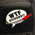 Disc Golf Pins | WTF Richard Disc Golf Patches™ - Jersey Discs