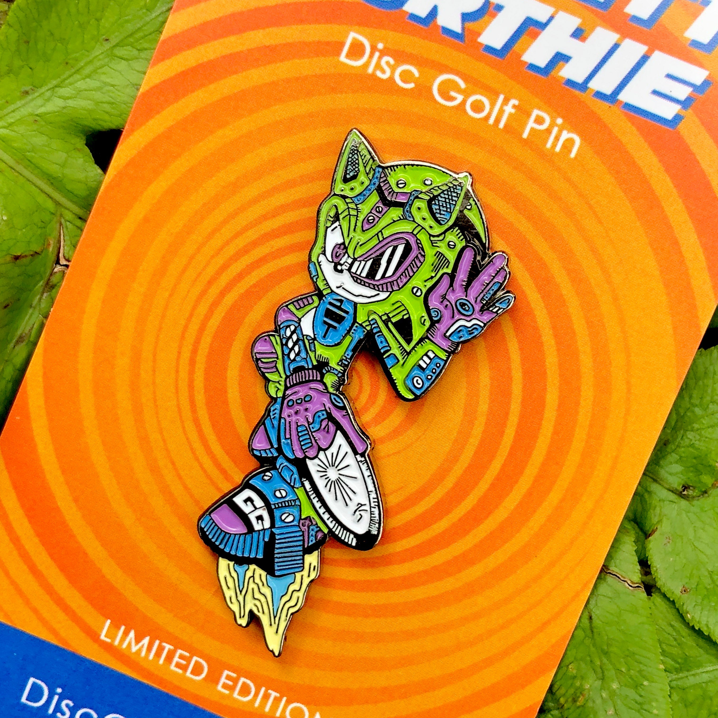 Disc Golf Pins | Garrett Gurthie "Double G" Disc Golf Pin - Series 2 - Jersey Discs
