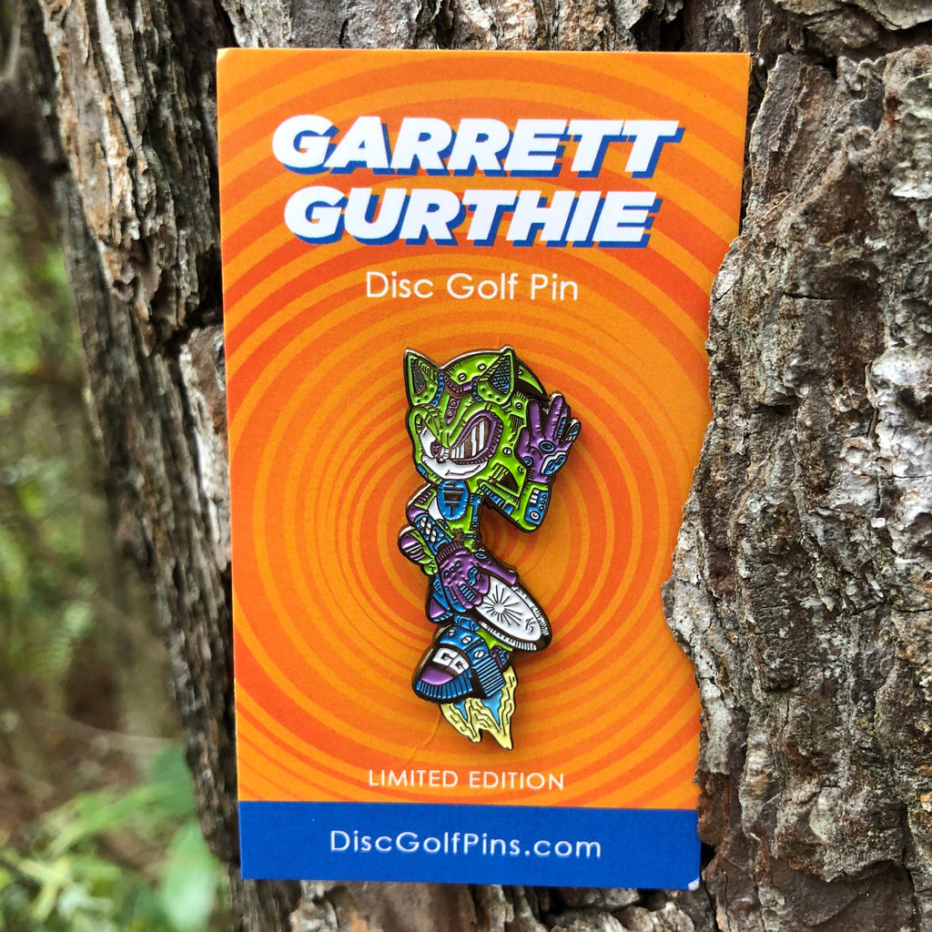 Disc Golf Pins | Garrett Gurthie "Double G" Disc Golf Pin - Series 2 - Jersey Discs