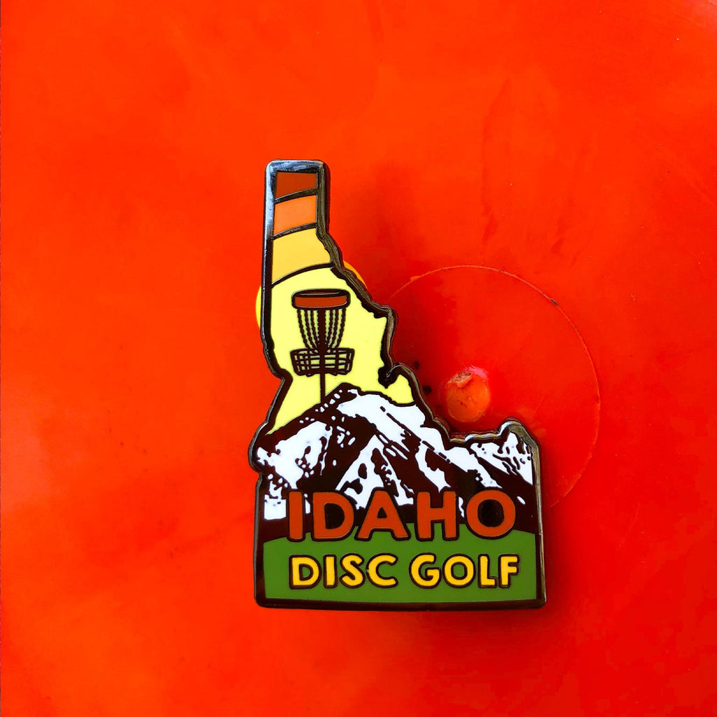 Disc Golf Pins | Idaho Disc Golf Pin - Jersey Discs