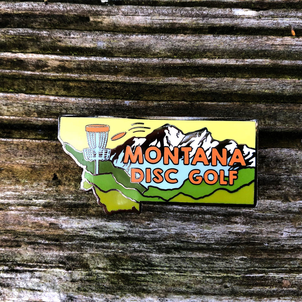 Disc Golf Pins | Montana Disc Golf Pin - Jersey Discs