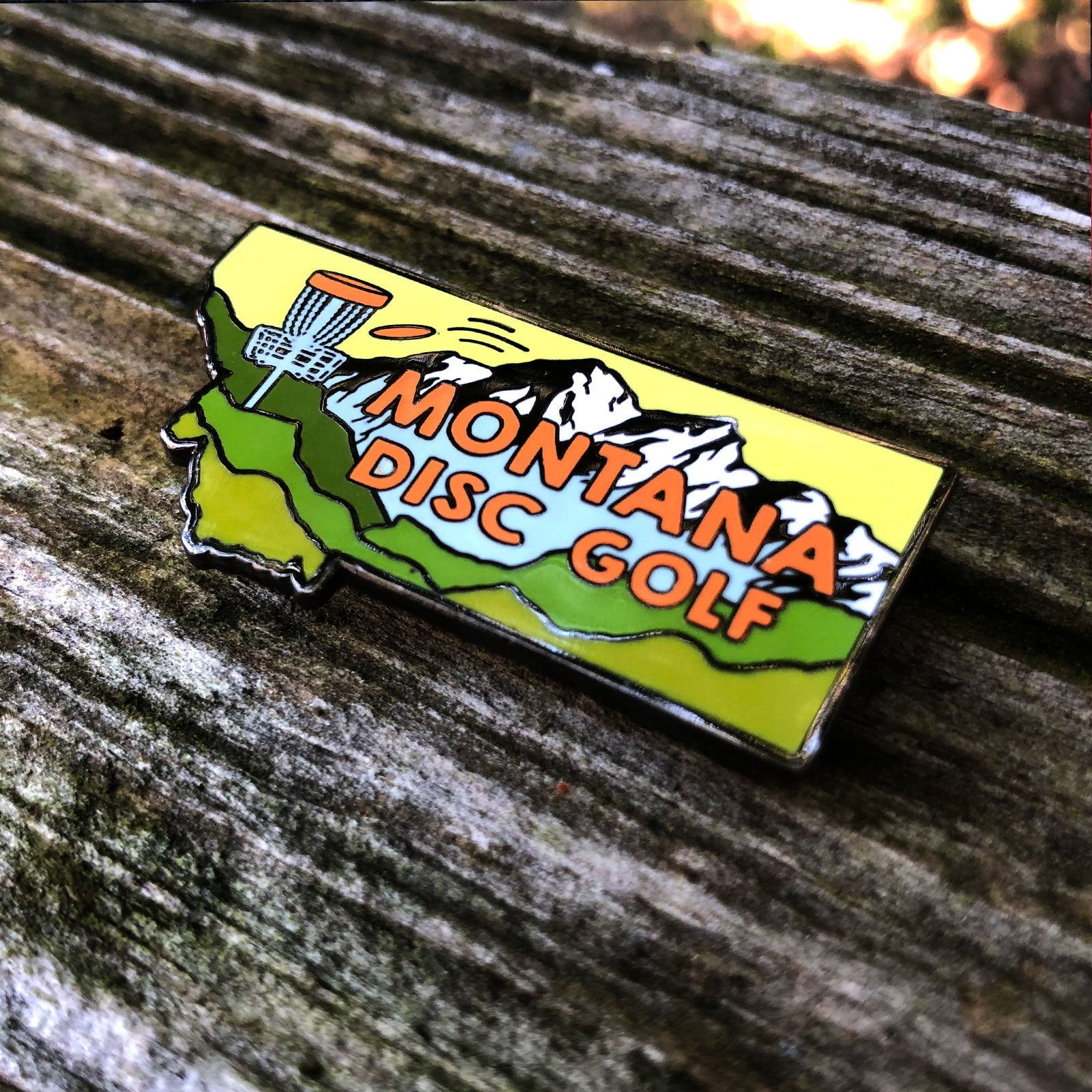 Disc Golf Pins | Montana Disc Golf Pin - Jersey Discs