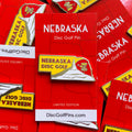Disc Golf Pins | Nebraska Disc Golf Pin - Jersey Discs