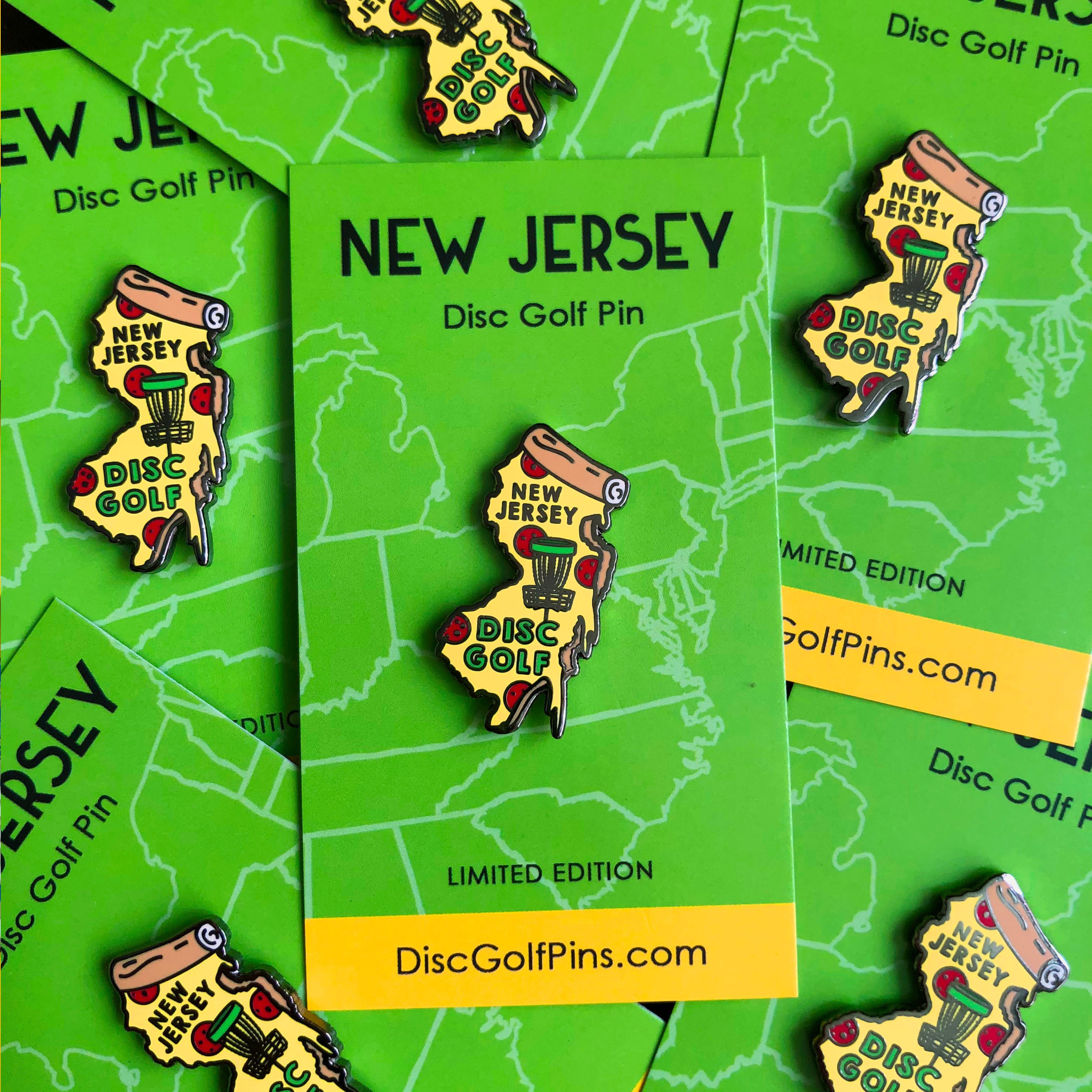 Disc Golf Pins | New Jersey - Jersey Discs