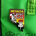 Disc Golf Pins | Nevada State Disc Golf Pin - Jersey Discs
