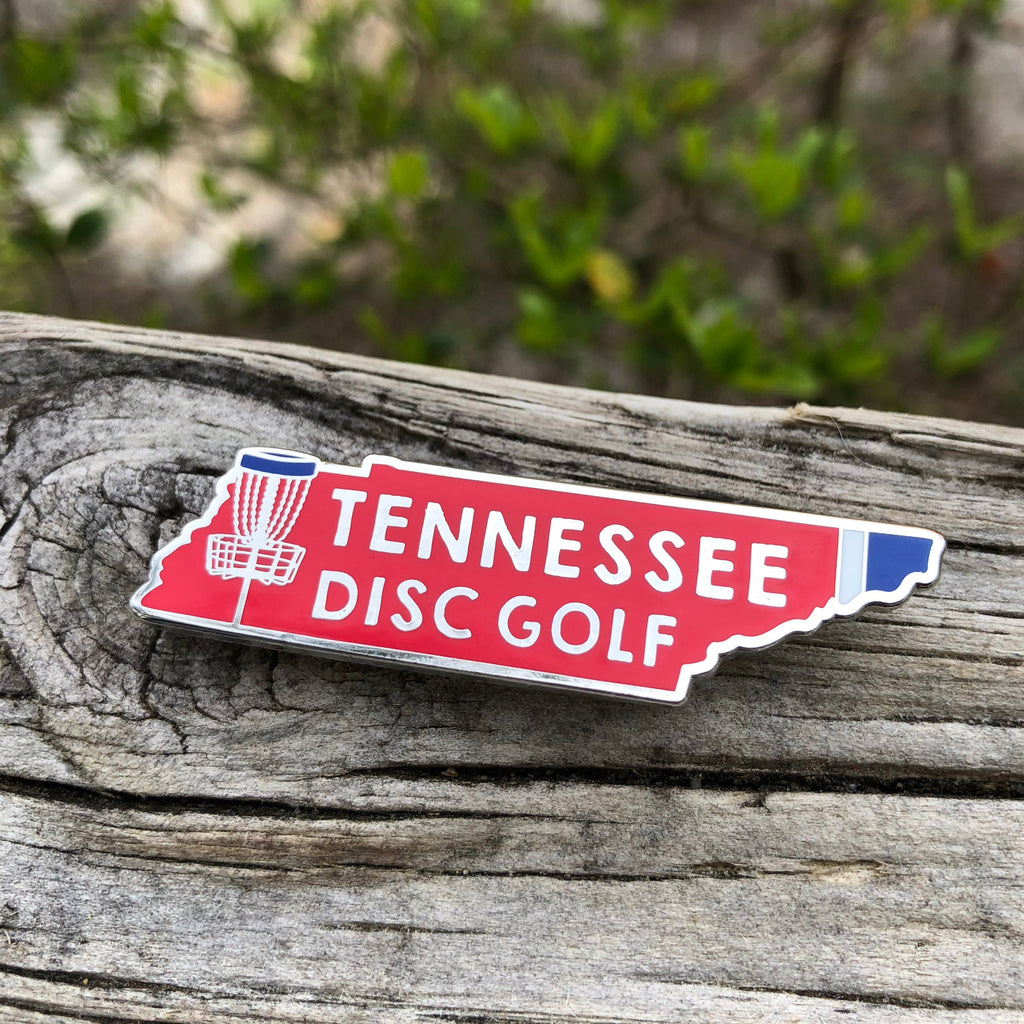 Disc Golf Pins | Tennessee Disc Golf Pin - Jersey Discs
