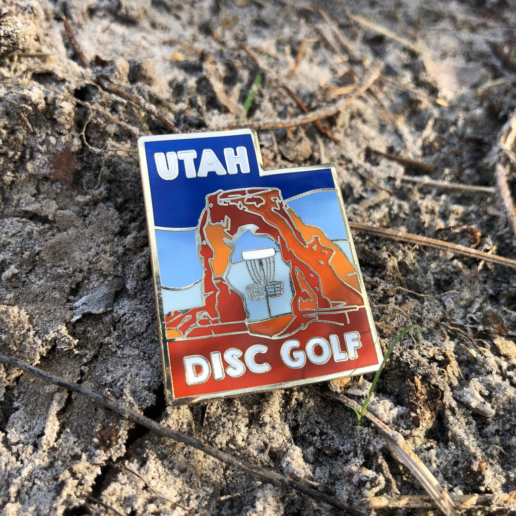Disc Golf Pins | Utah State - Jersey Discs