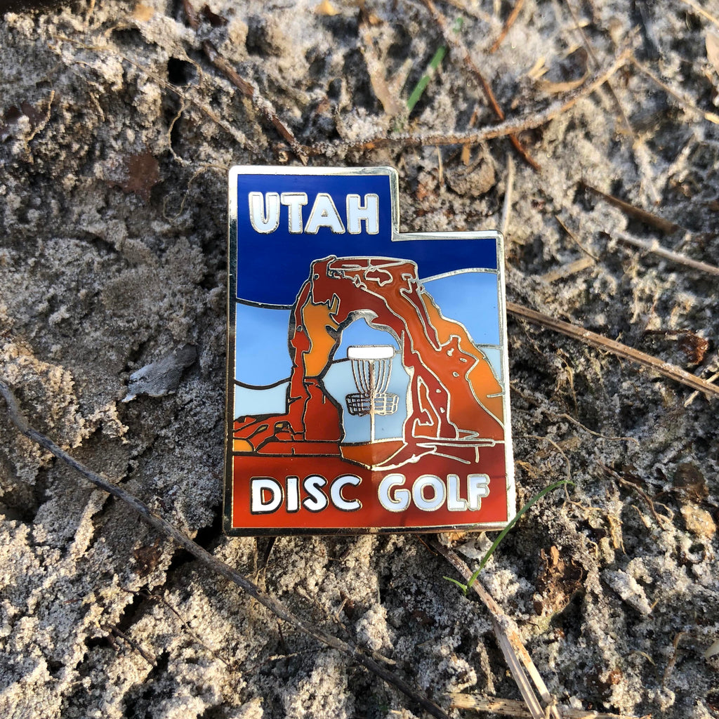 Disc Golf Pins | Utah State - Jersey Discs