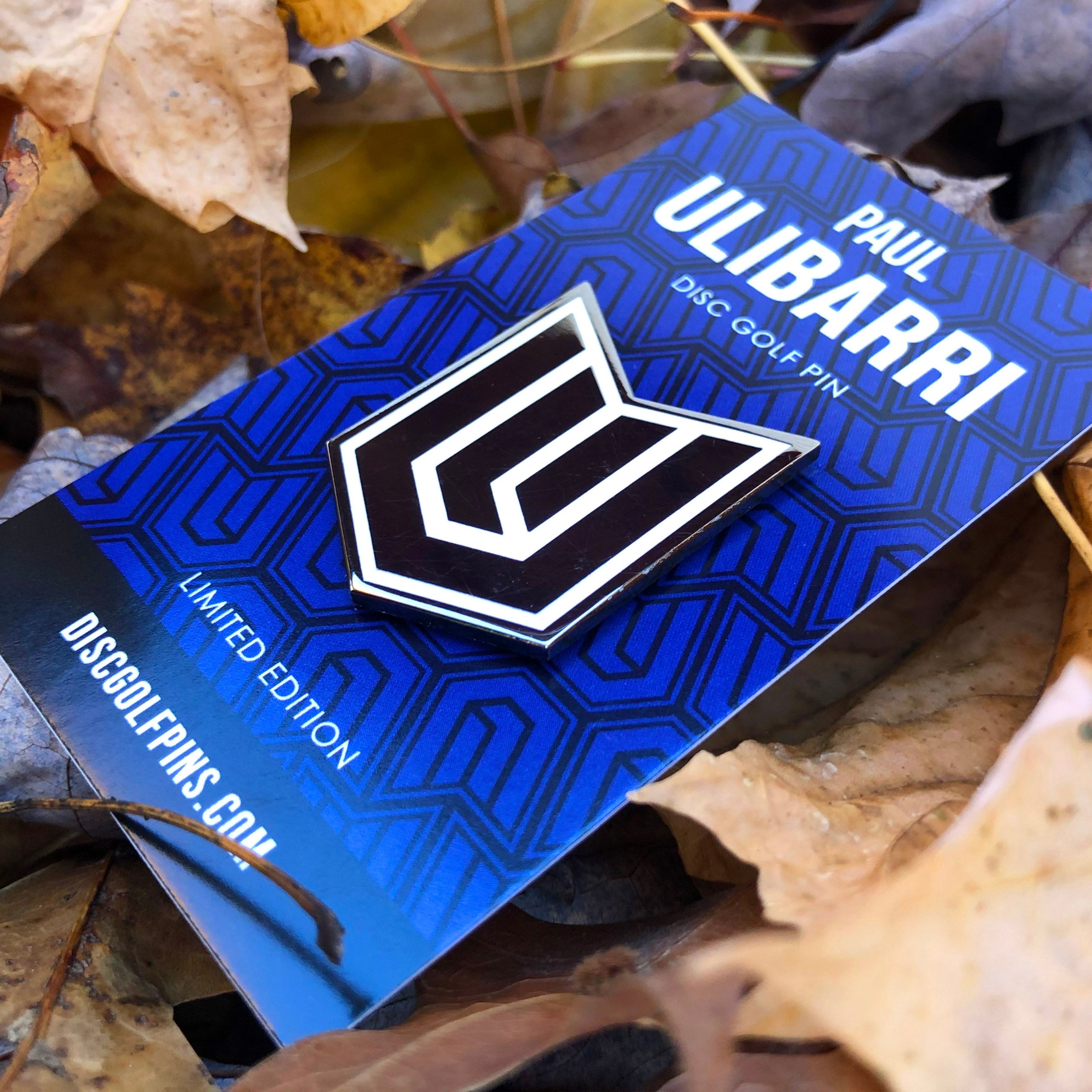 Disc Golf Pins | Paul Ulibarri Logo Disc Golf Pin - Series 2 - Jersey Discs