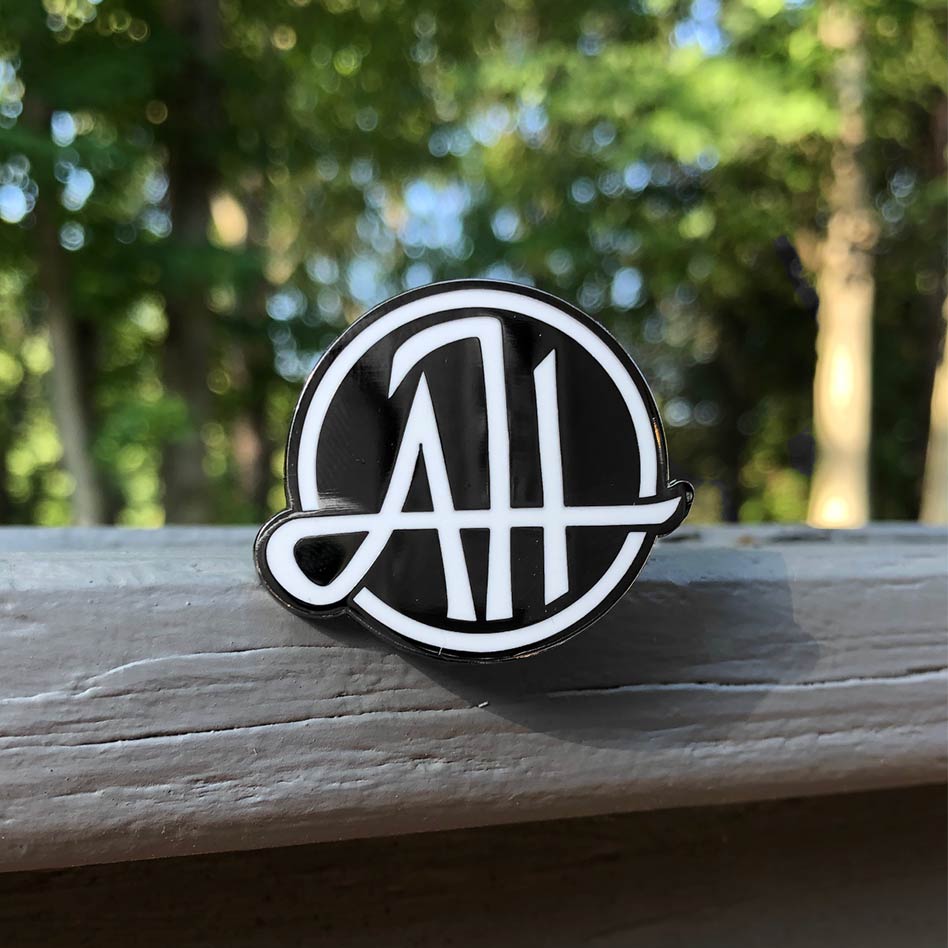 Disc Golf Pins | Adam Hammes Disc Golf Pin - Series 1 - Jersey Discs