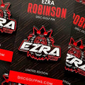 Disc Golf Pins | Ezra Robinson Disc Golf Pin - Series 1 - Jersey Discs